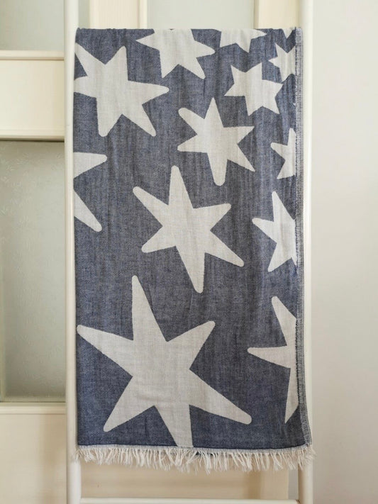 Starfall Jean- 4th of July Special Edition- Beach Towel & Picnic Blanket