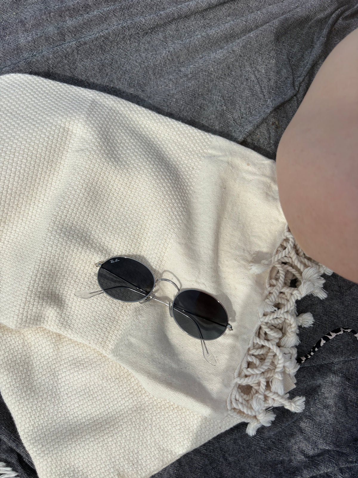 Cagla Dune | Organic Turkish Bath & Beach Towel – Unfoldie