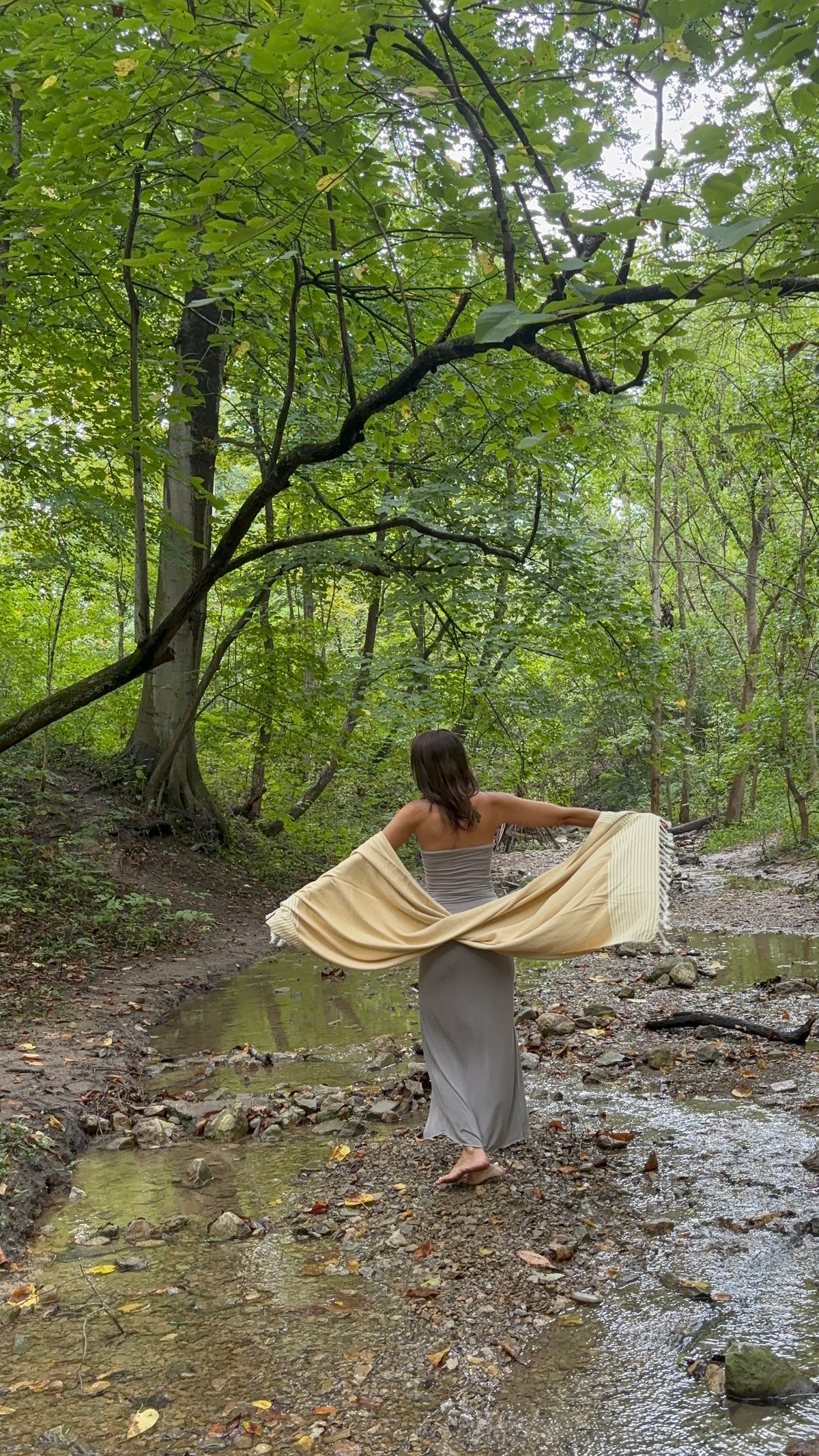 Ceviz Dune | Organic Turkish Bath & Beach Towel – Unfoldie