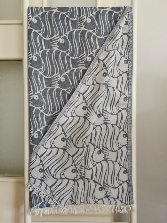 Sakana Mar | Organic Turkish Bath & Beach Towel – Unfoldie