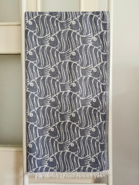 Sakana Mar | Organic Turkish Bath & Beach Towel – Unfoldie